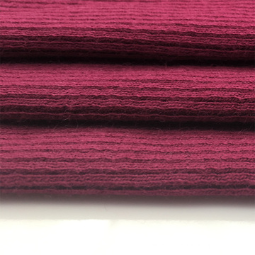 custom plain 100 cotton rib knit jersey fabric